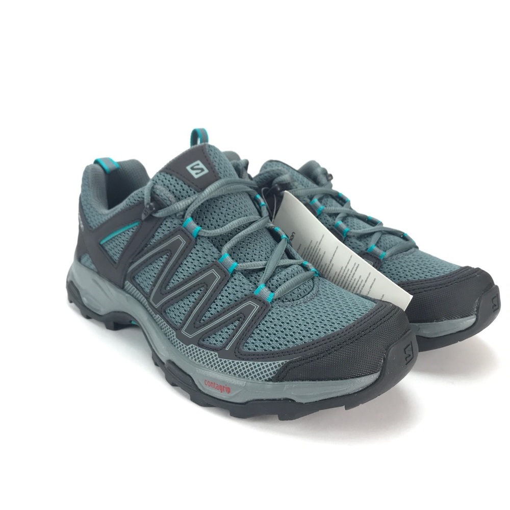 Salomon Womens Pathfinder W Low Hiking Shoes - Picture 2 of 8